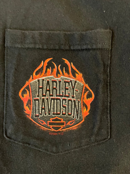 2006 Harley Davidson Big Trail Pocket Tee (L)