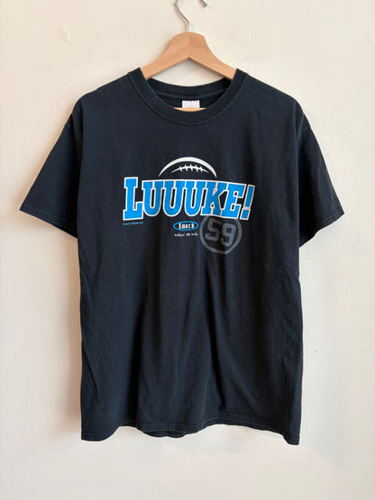 2010s Carolina Panthers Luke Kuechly “Luuuke!” Smack Talkin’ Tee (L)