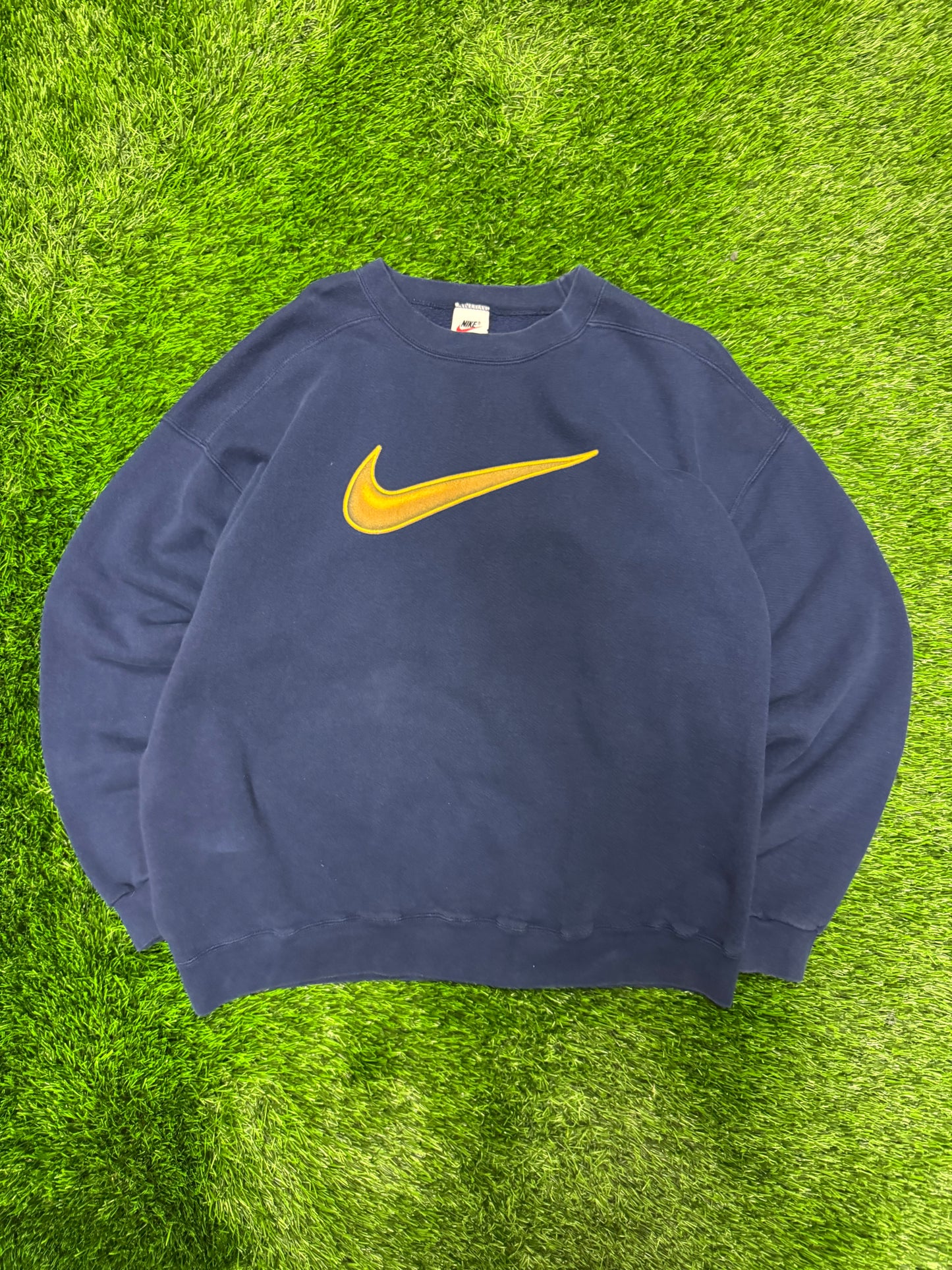 90s Nike Big Swoosh Vintage Crewneck (L)