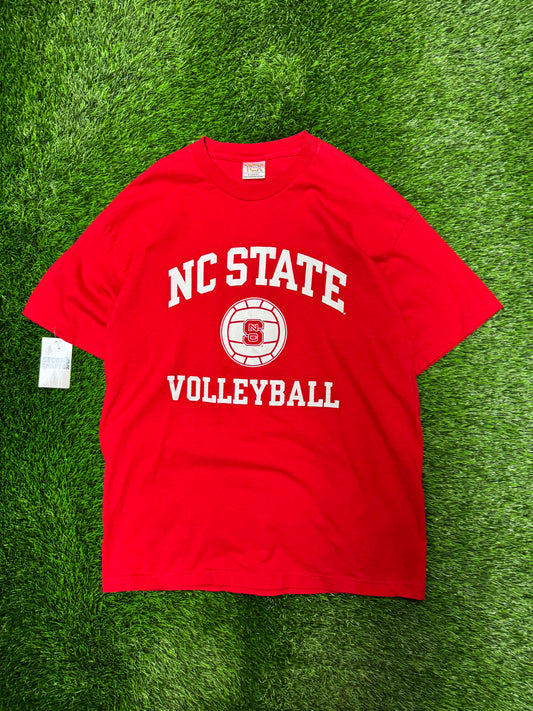 00s NC State University (NCSU) Volleyball Tee (XL)