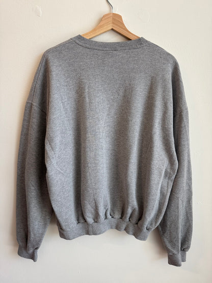 00s New England Patriots SB XXXVIII Grey Crewneck (XL)