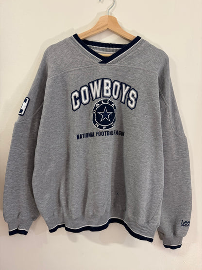 90s Dallas Cowboys Lee Vintage Embroidered Crewneck (XL)
