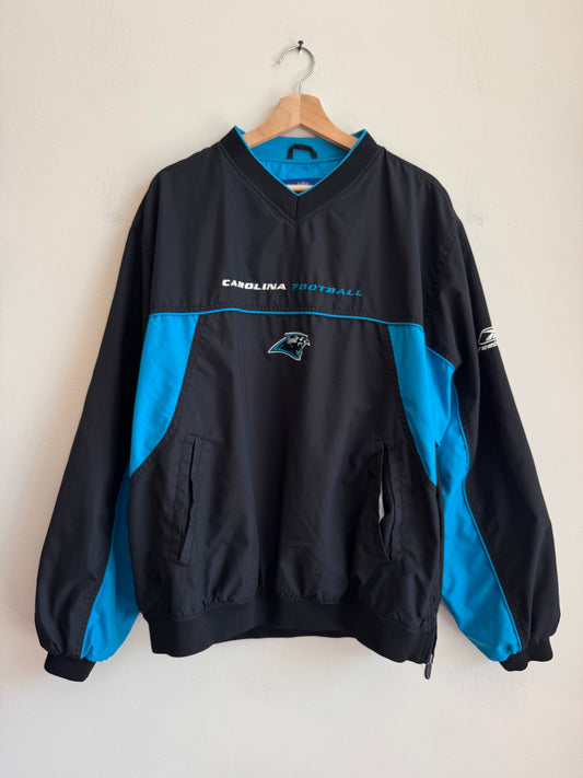 00s Carolina Panthers NFL On Field Reebok Windbreaker (L)