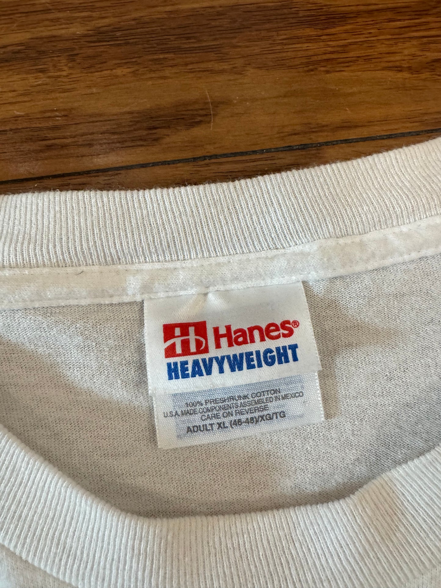 2000 New York Yankees Subway Series Spell Out Vintage MLB Cropped Tee (XL)