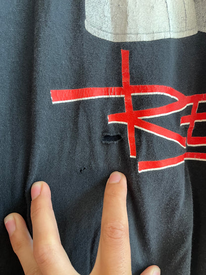 2011 M&M Red Graphic Distressed Tee (XL)