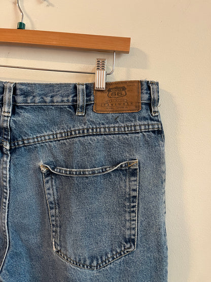 00s Route 66 Baggy Shorts (36)