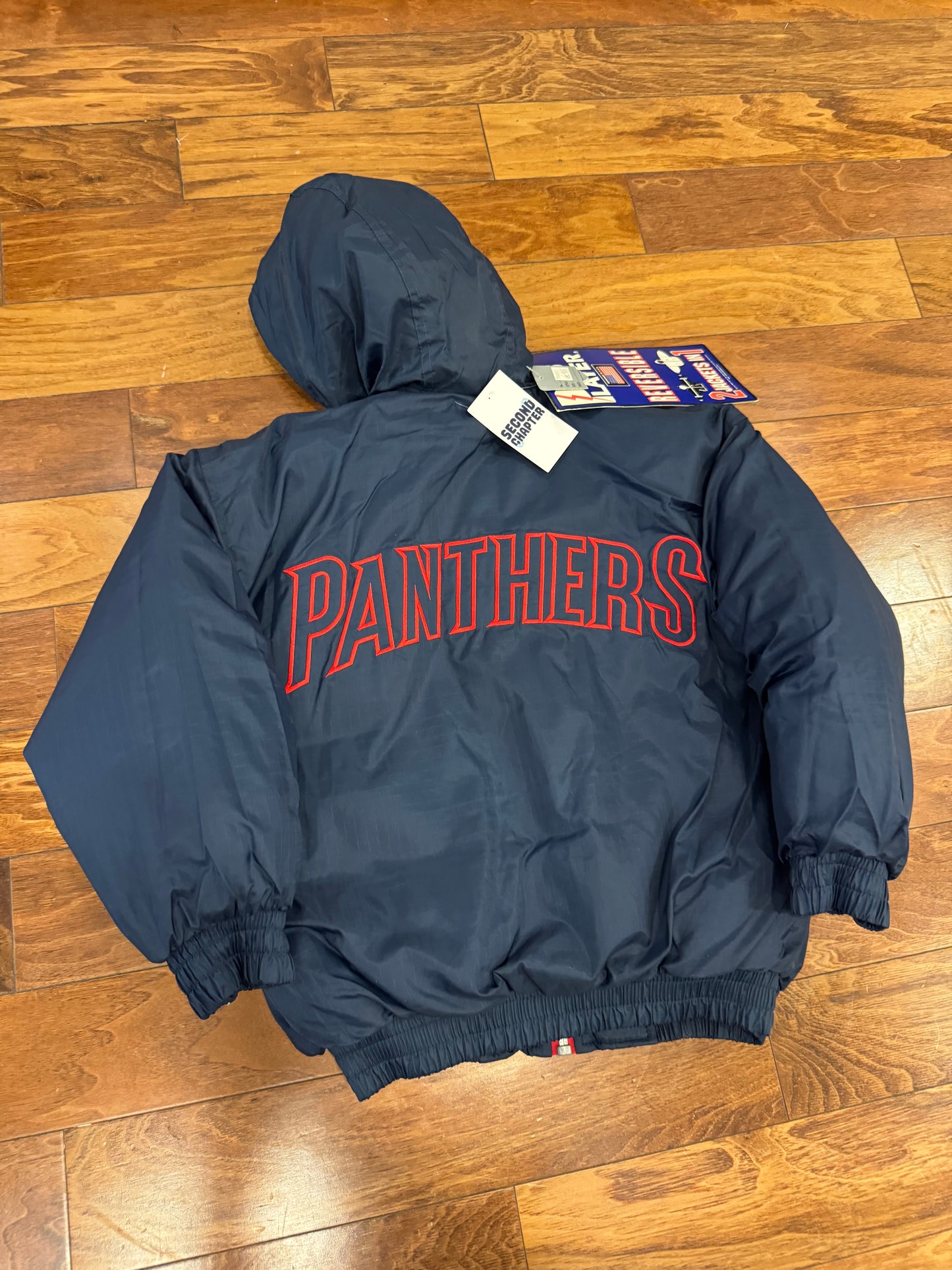 90s Florida Panthers Deadstock Puffer Jacket (Youth M)