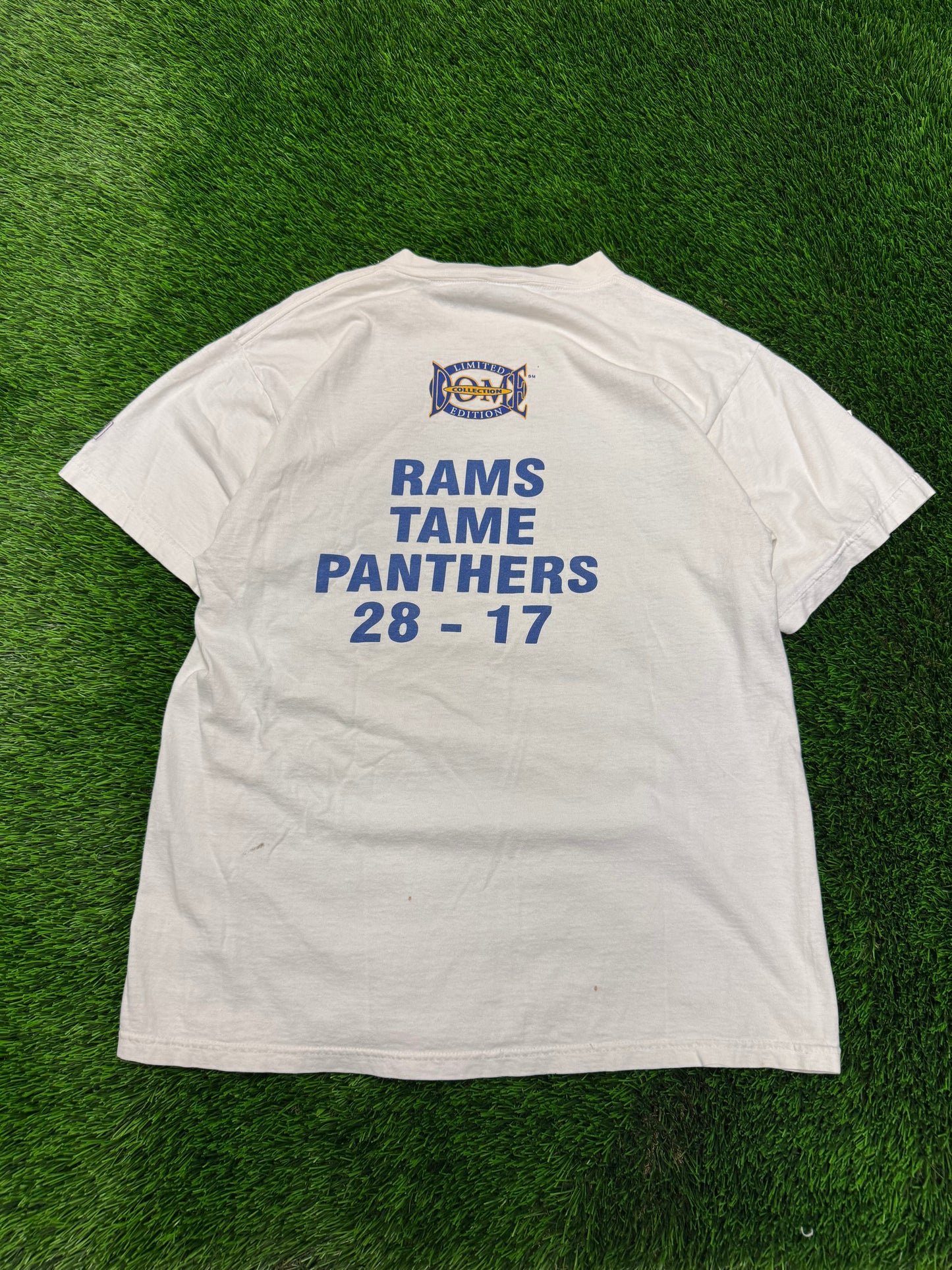 1995 Rams v Panthers Inaugural Game Tee (L)
