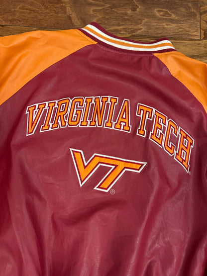 00s Virginia Tech S&B Leather Jacket (M)