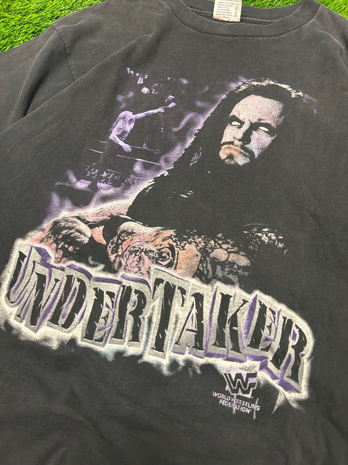 90s The Undertaker WWF "Death Become Me" World Wrestling Federation Vintage Grail Tee (XL)