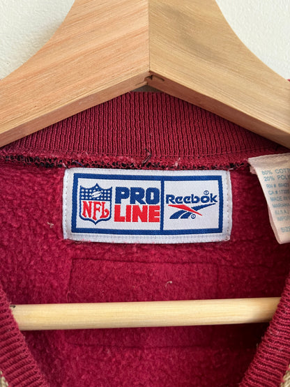 90s San Francisco 49ers Reebok Pro Line Crewneck (M)