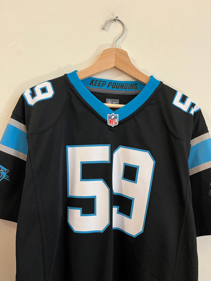 2016 Carolina Panthers Luke Kuechly Nike Home Jersey (Youth XL)