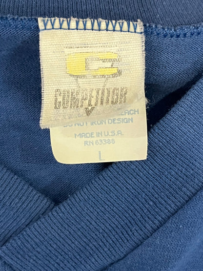 90s Duke University Faded V Neck Tee (L)