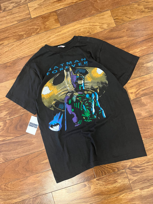 90s Batman Forever Black Movie Promo Tee (L)