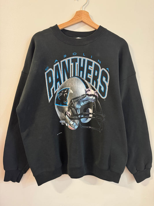 1996 Carolina Panthers Salem Helmet Crewneck (XL)
