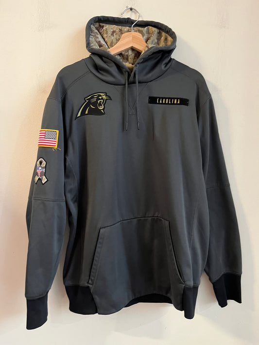 2016 Carolina Panthers “Salute To Service” Therma-Fit Hoodie (L)