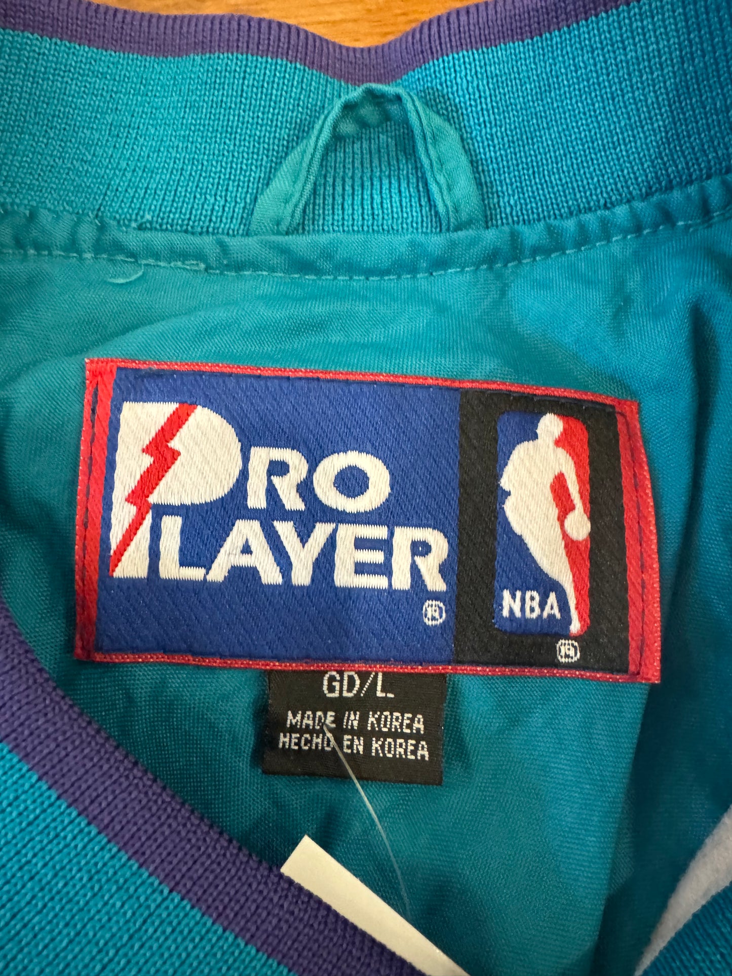 90s Charlotte Hornets Pro Player Windbreaker (L)