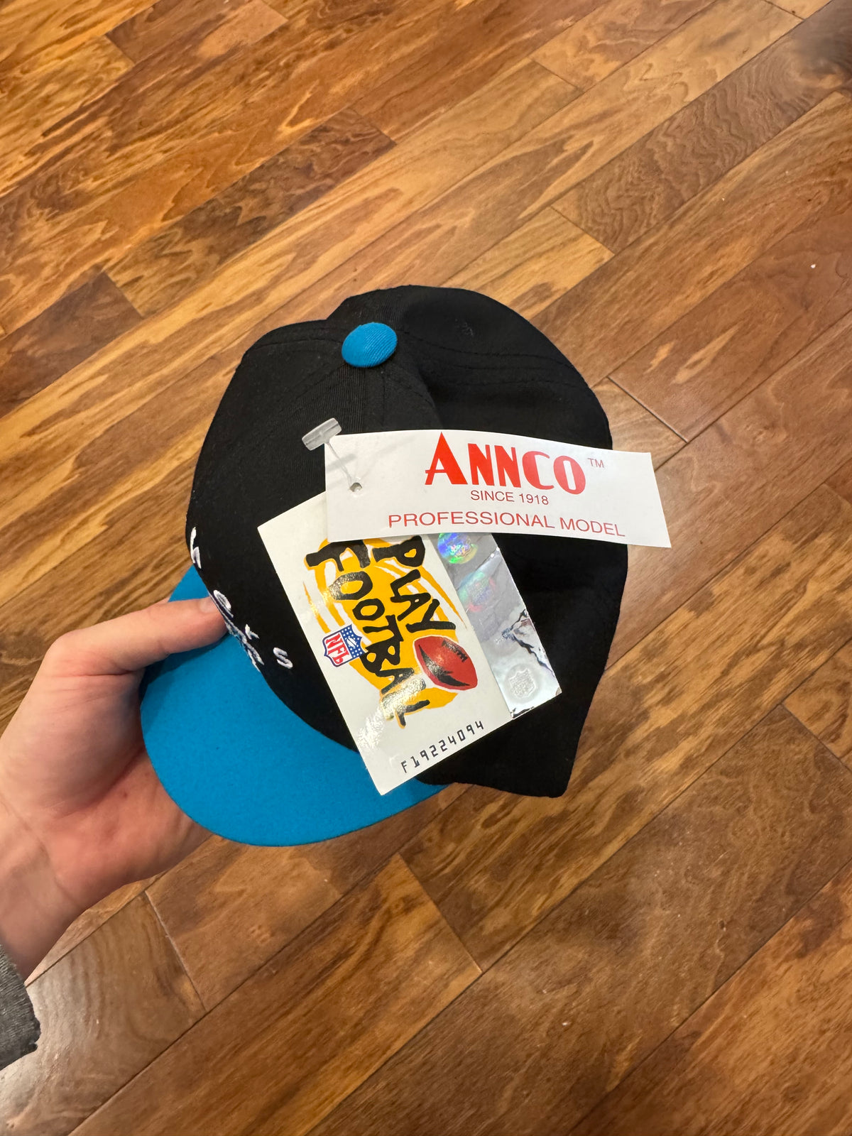 90s Carolina Panthers Rare Deadstock Hat (Kids)