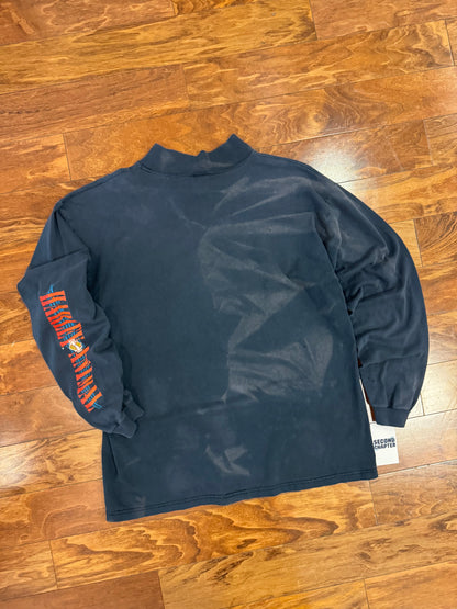 1993 Harley Davidson Taz "On A Roll" Faded Long Sleeve Tee (XL)