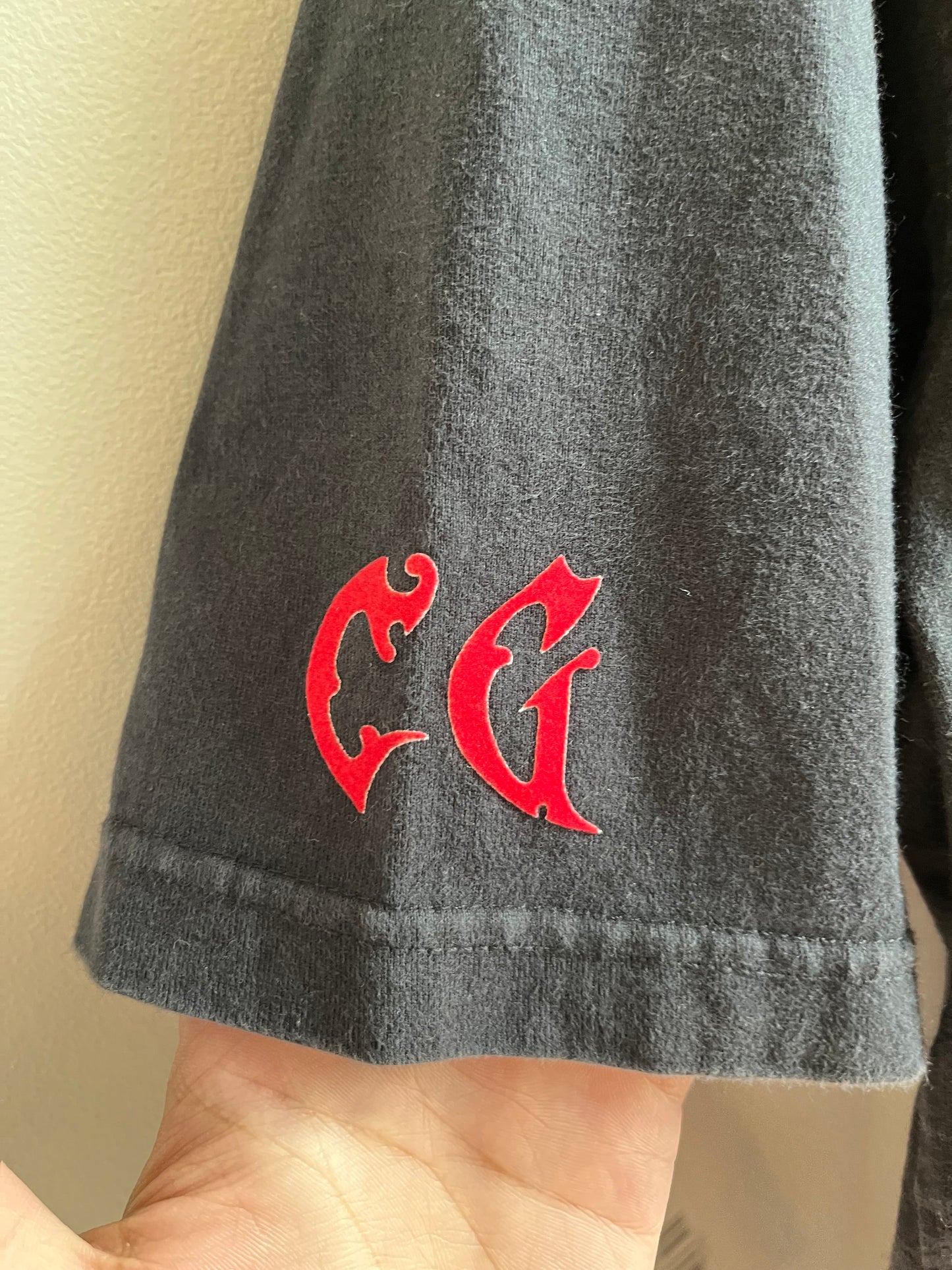 00s Coogi Embroidered Black Tee (XXL)