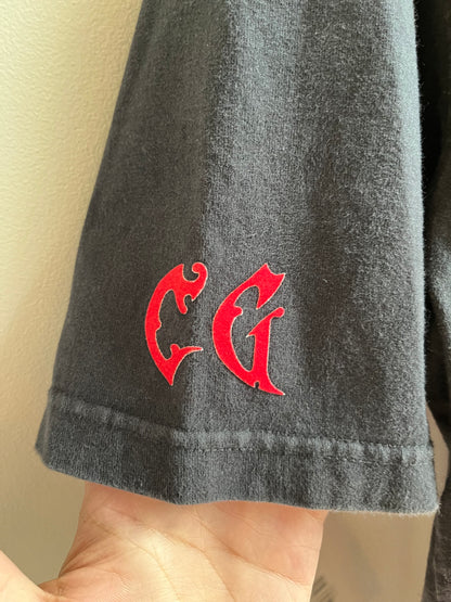 00s Coogi Embroidered Black Tee (XXL)