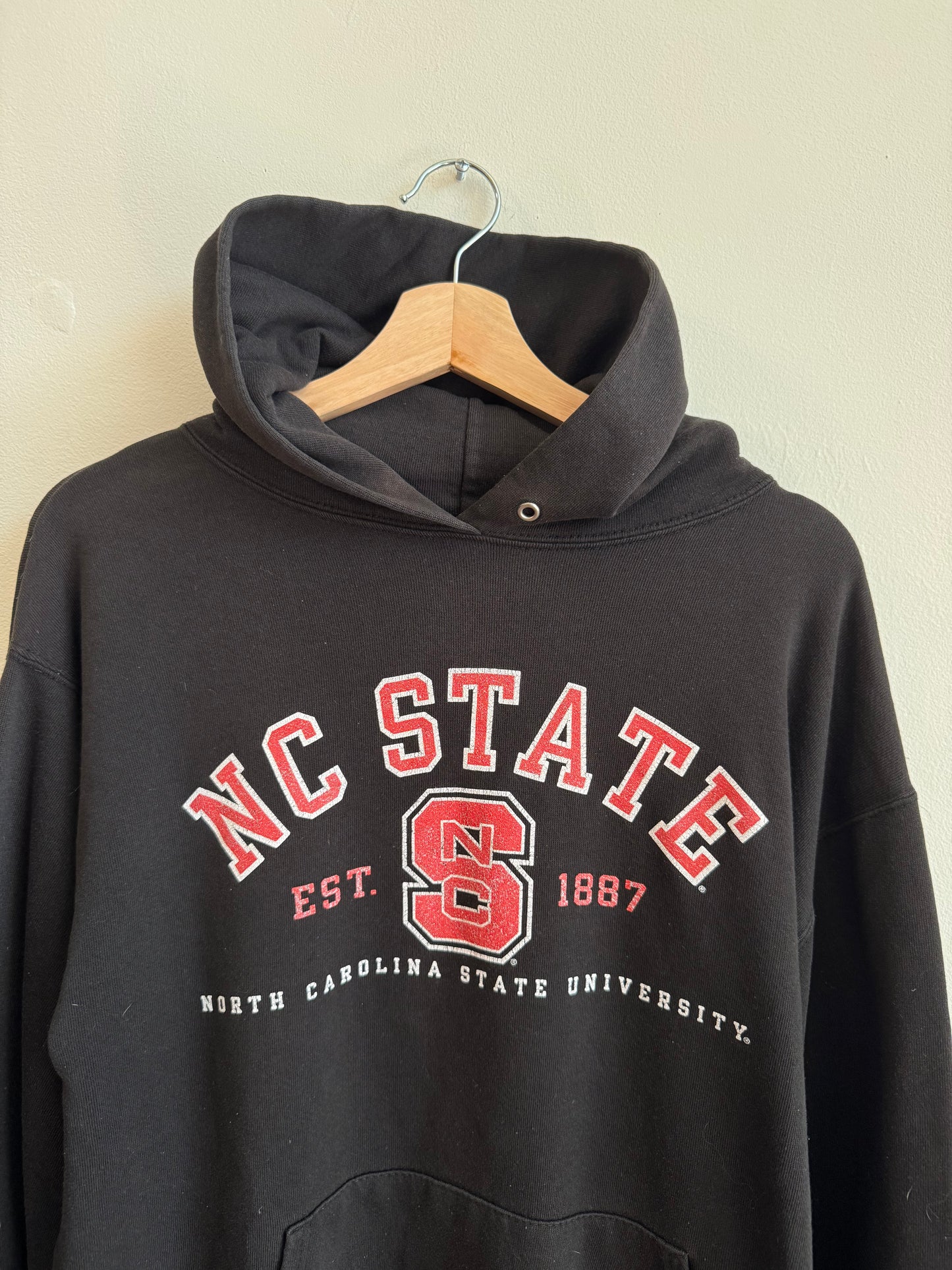 00s NC State TCX Black Hoodie (M)