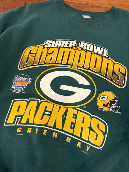 1997 Green Bay Packers Super Bowl Champions Crewneck (XL)