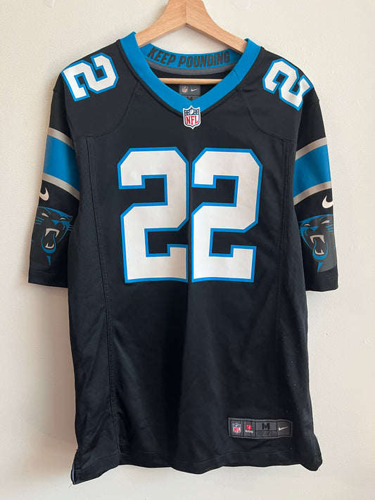 2022 Carolina Panthers Christian McCaffery Nike Home Jersey (M)