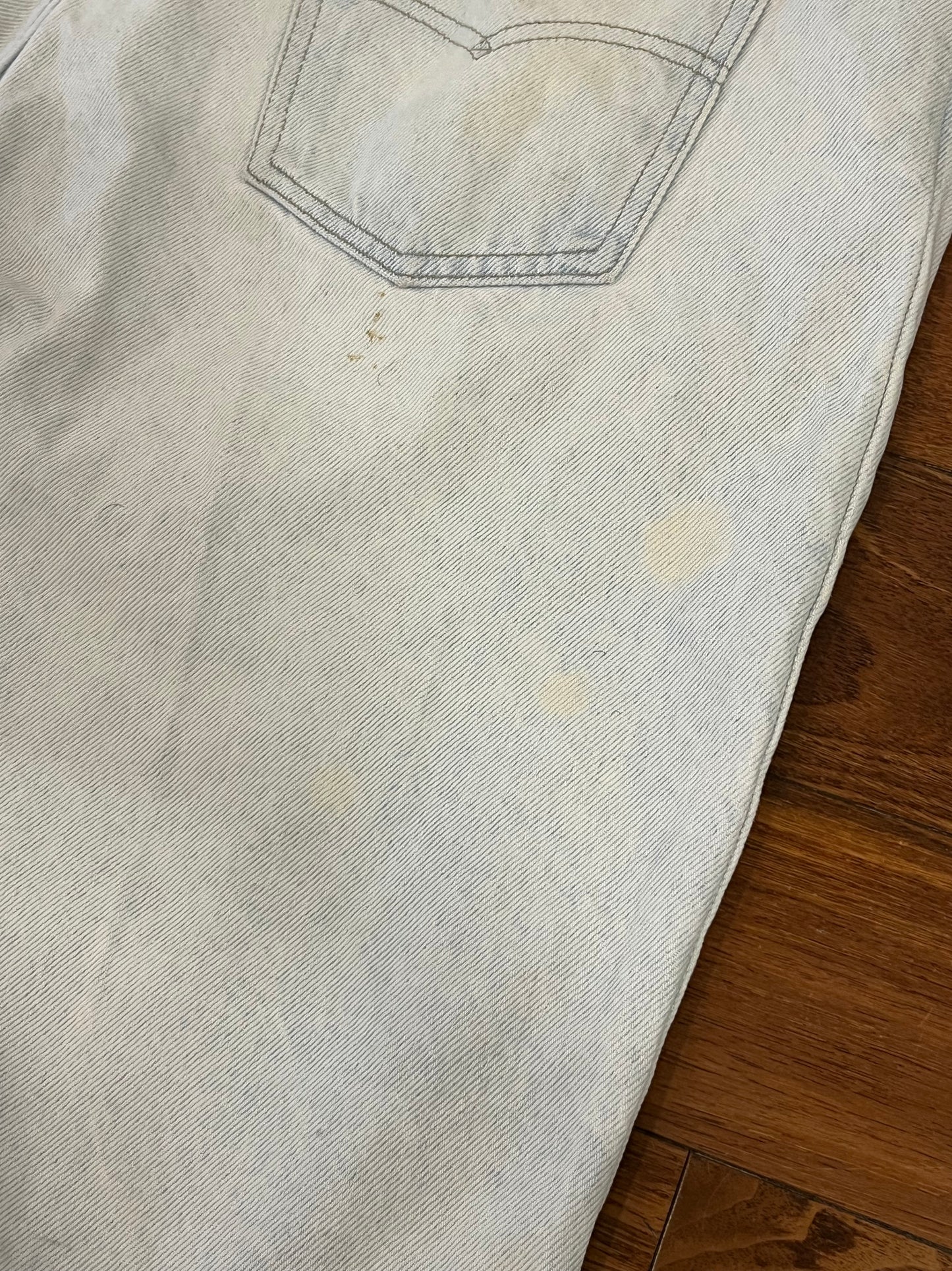 1994 Levi's 550 Orange Tab Jean Shorts (38)
