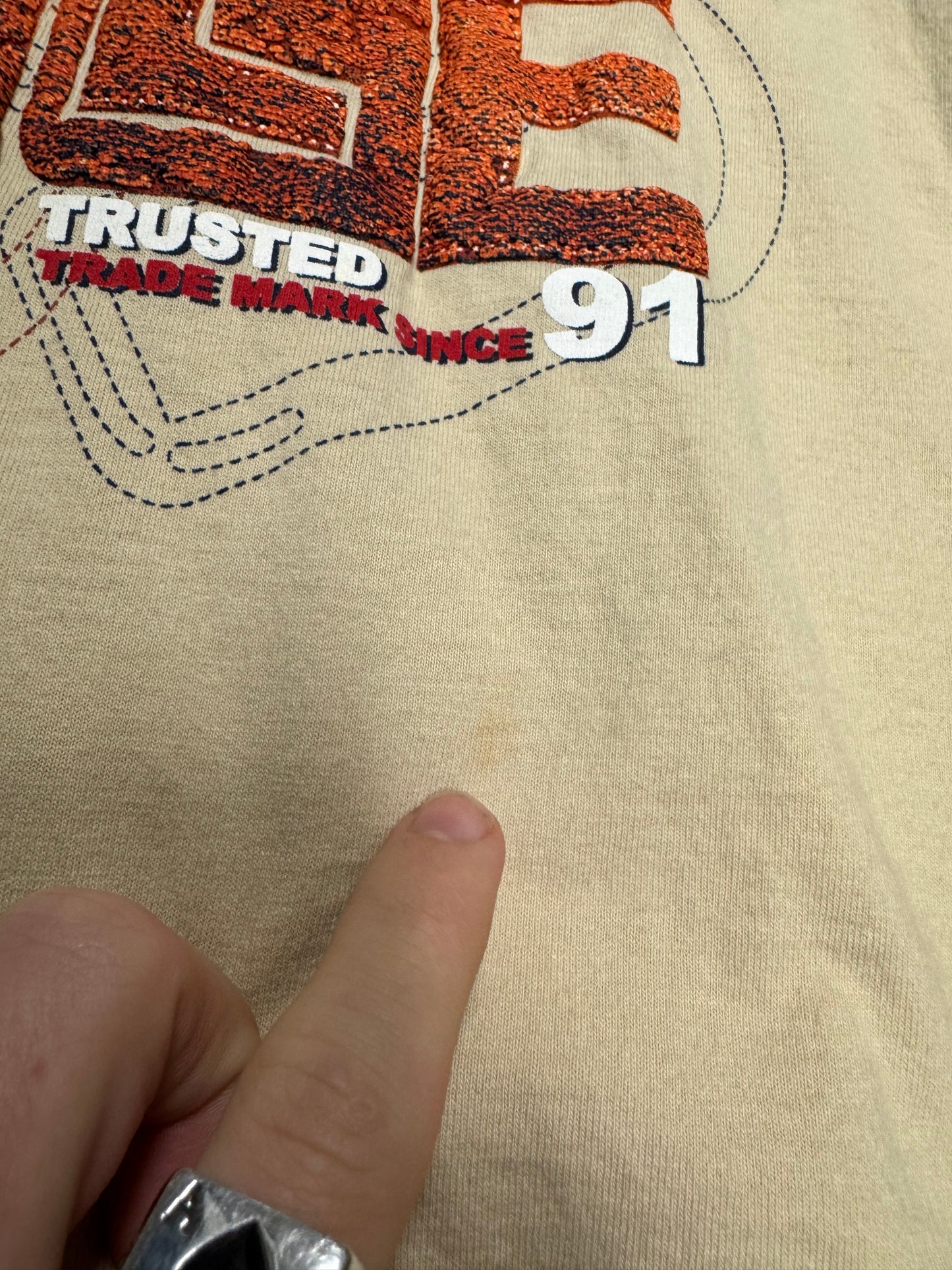 00s South Pole Tan Oversized Tee (XL)