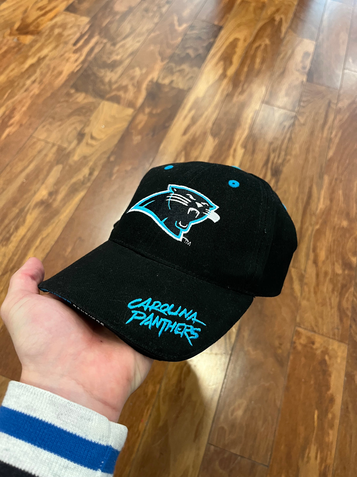 00s Panthers Scratch Jeep Black Hat