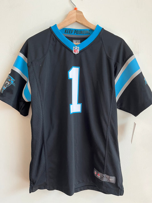 2010s Carolina Panthers Cam Newton Nike Jersey (Youth XL)