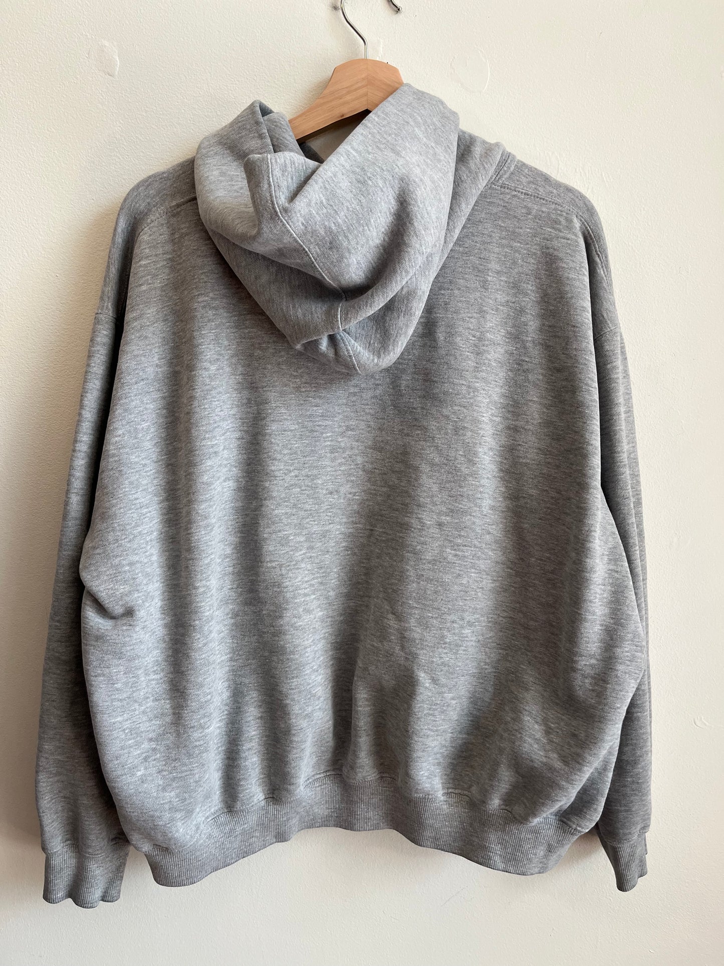 00s Carolina Panthers NFL Boxy Grey Hoodie (M)