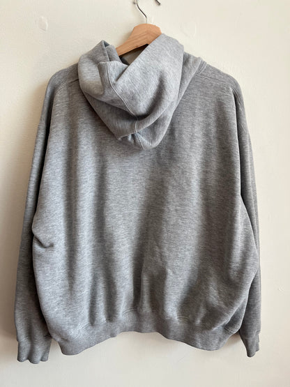 00s Carolina Panthers NFL Boxy Grey Hoodie (M)