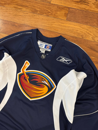 00s Atlanta Thrashers CCM Reebok Jersey (L)