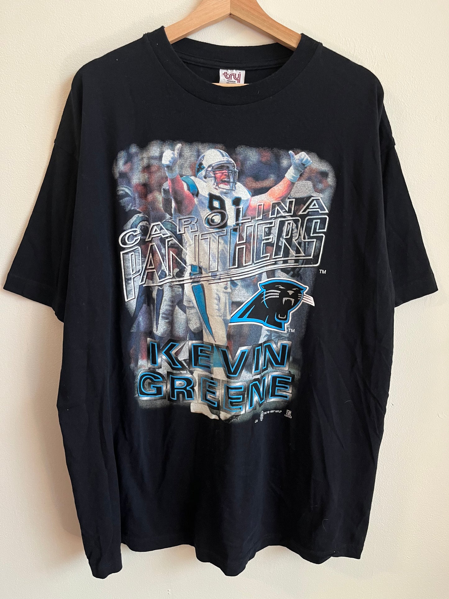 1997 Carolina Panthers Kevin Greene Tee (XL)
