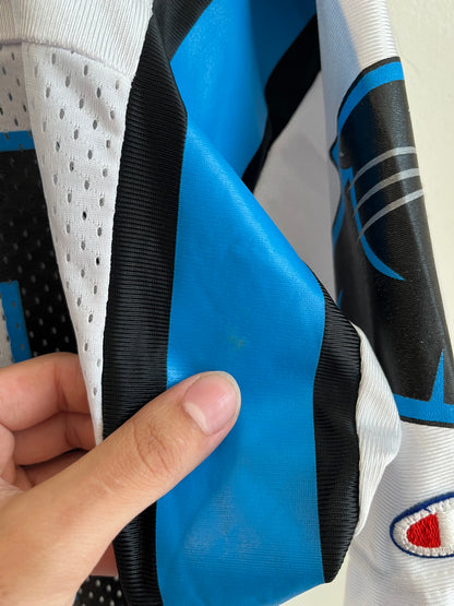 90s Carolina Panthers Kerry Collins Away Number 12 Champion Jersey (M)
