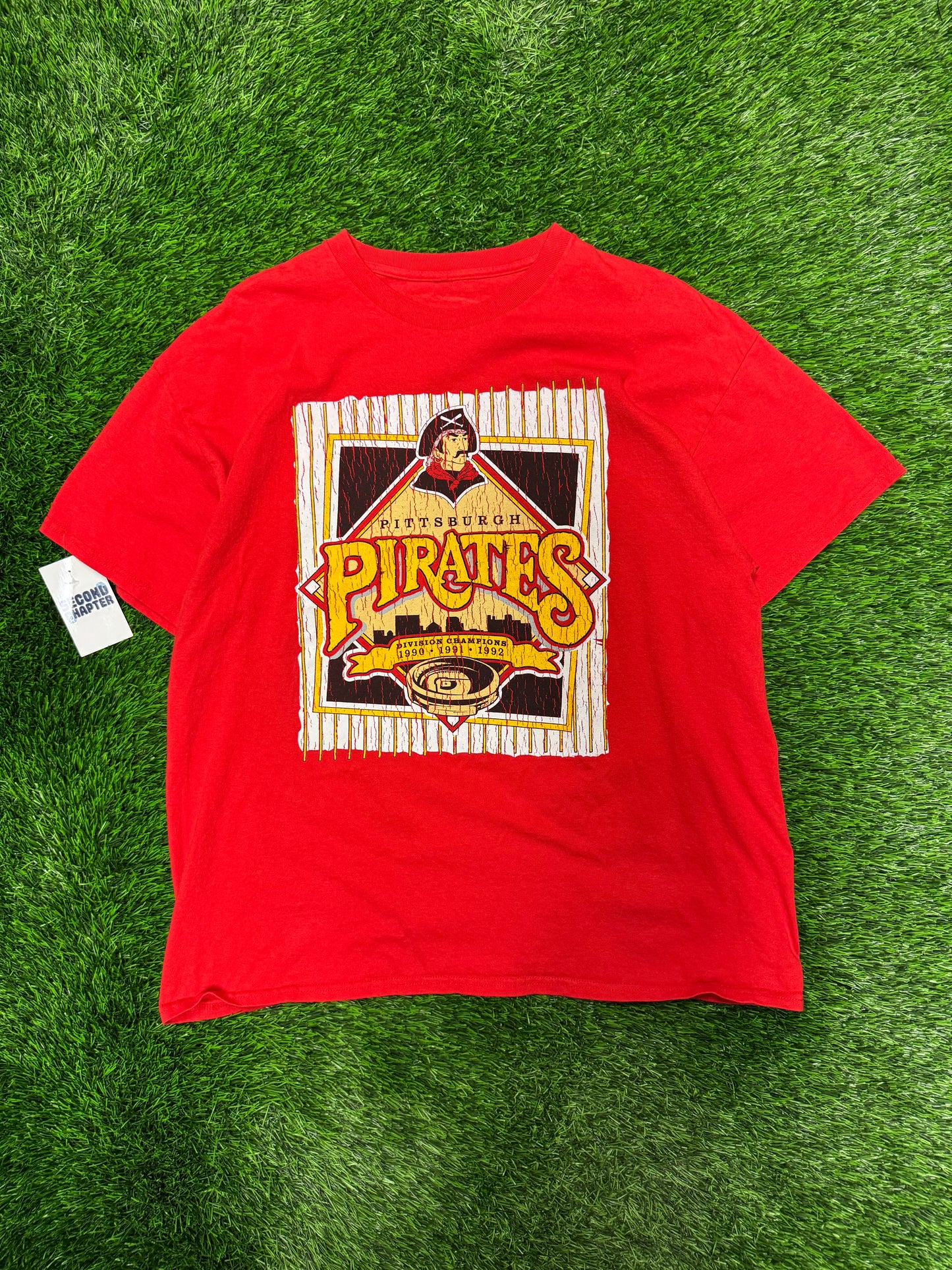 Pittsburgh Pirates National Champs Graphic Vintage Tee (XL)