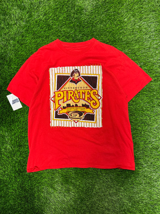 Pittsburgh Pirates National Champs Graphic Vintage Tee (XL)