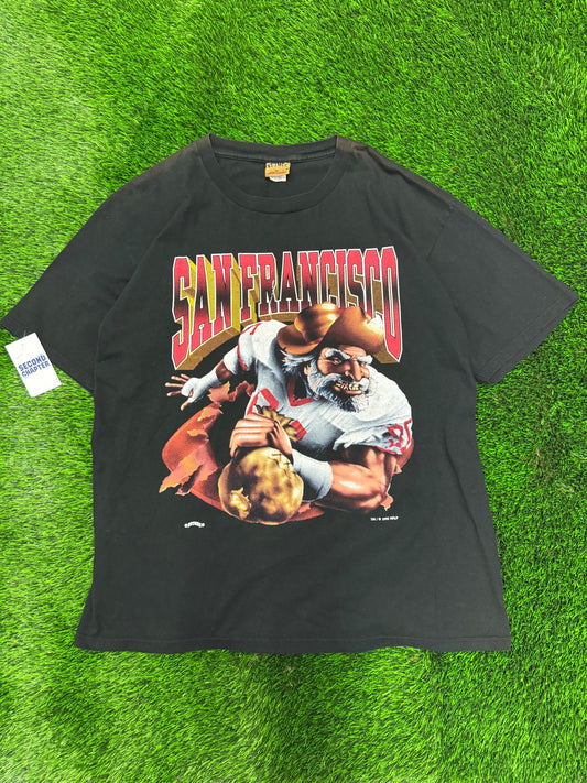 1995 San Francisco 49ers Breakthrough Nutmeg Tee (XL)