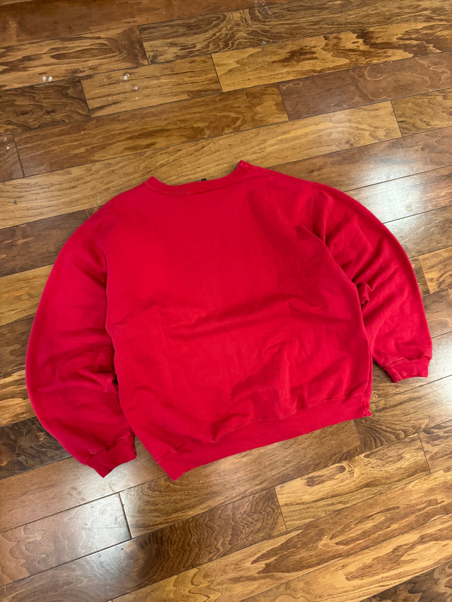 00s Timberland Embroidered Red Crewneck (XL)