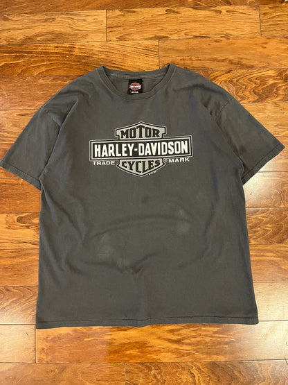 2009 Harley Davidson Charcoal Tee (XL)