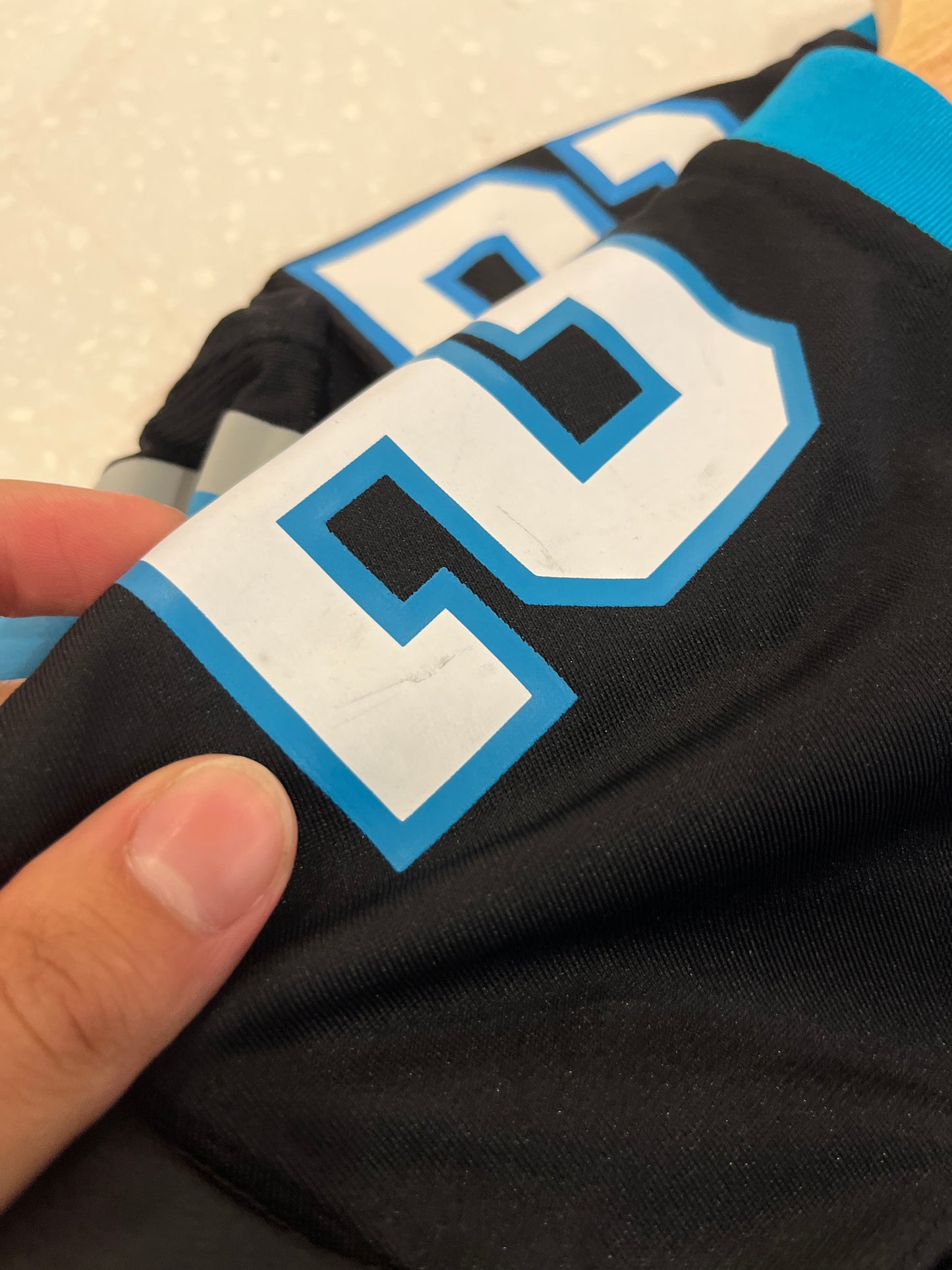 2022 Carolina Panthers Christian Mccaffery Home Nike NFL Jersey (M)
