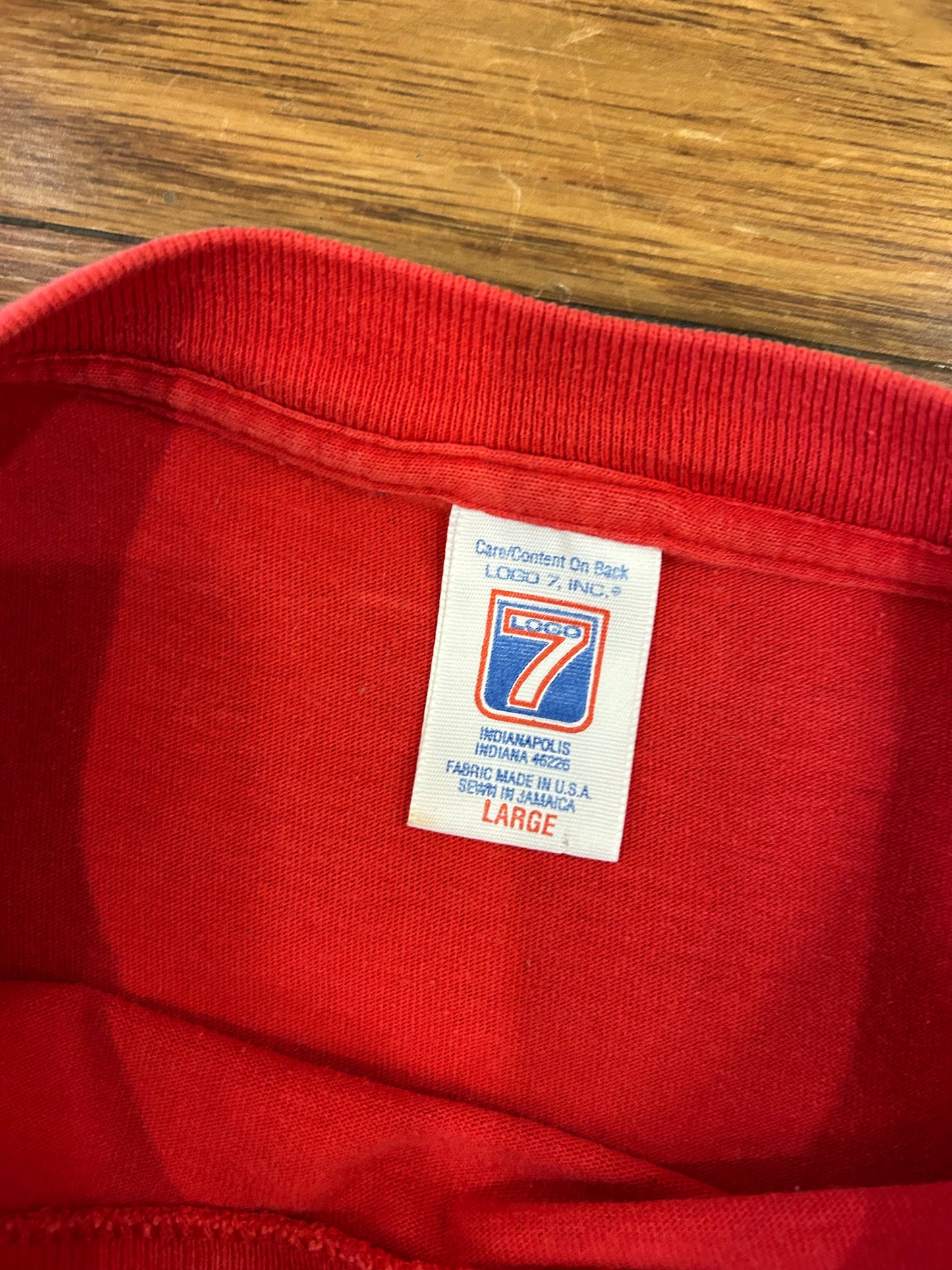 90s Tampa Bay Buccaneers Logo 7 Tee (L)