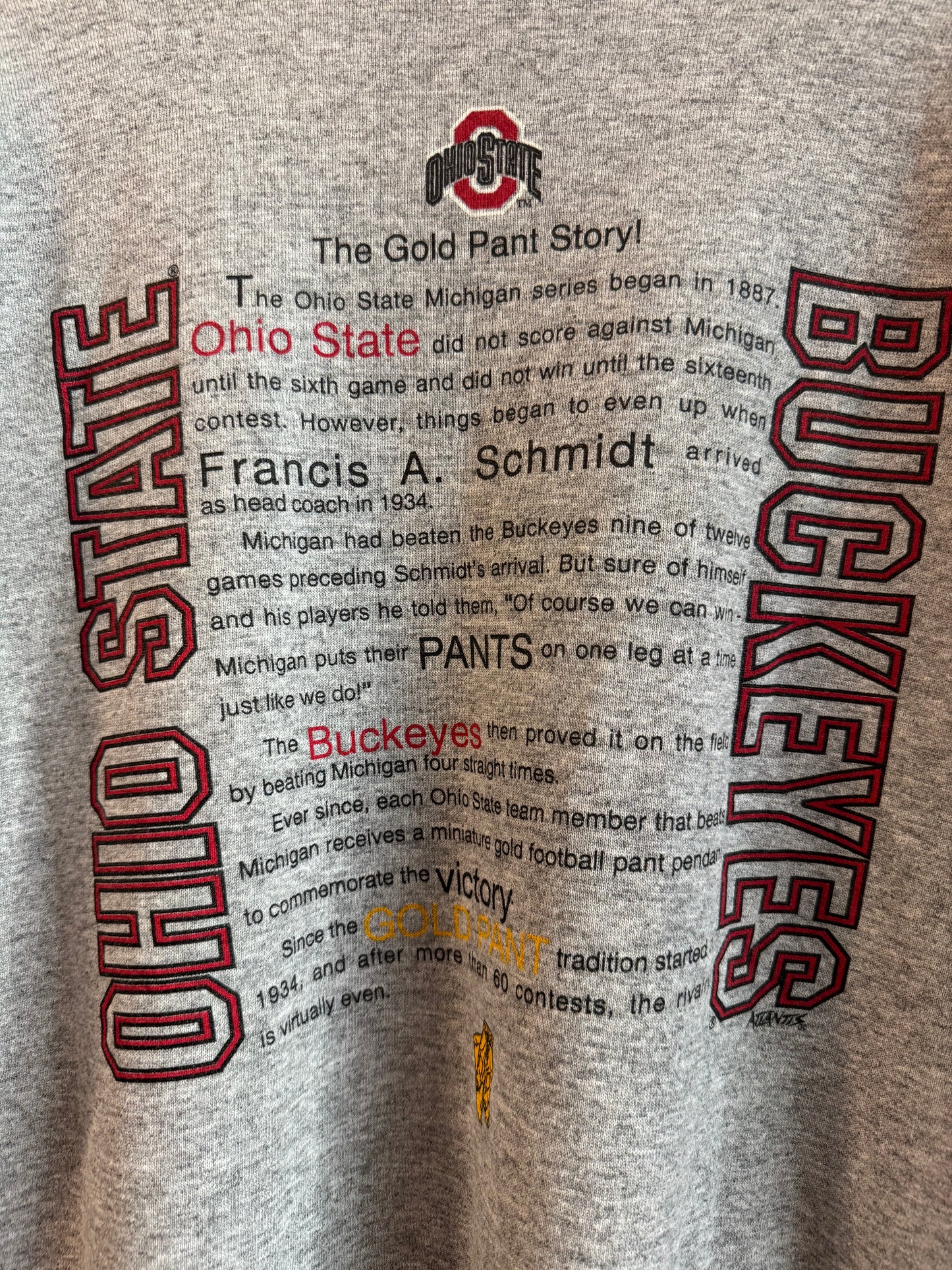 1998 Ohio State Big Ten Conference Champions Crewneck (XL)
