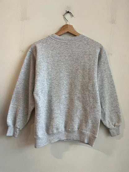 90s Carolina Panthers Grey Yard Line Crewneck (M)