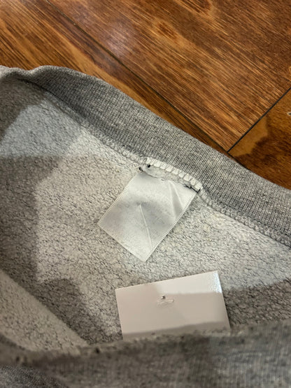 90s Nike Essential Gray Big Swoosh Crewneck (XL)