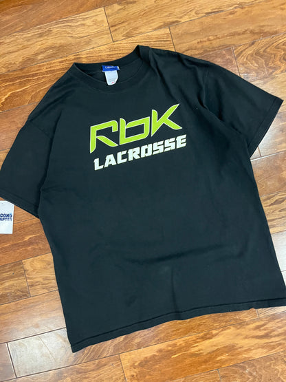 00s Reebok RBK Lacrosse Tee (XL)