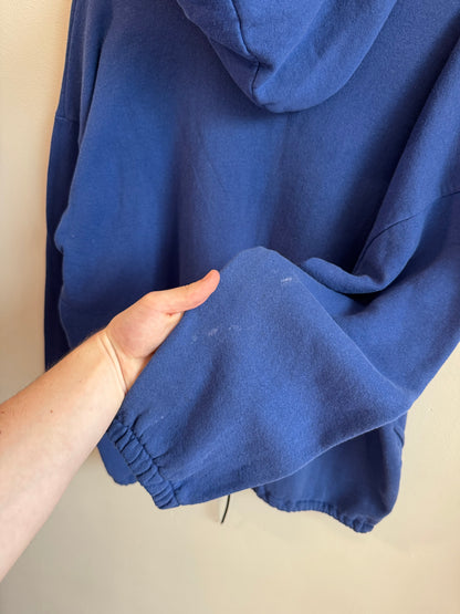 90s Carolina Panthers Dark Blue Hoodie (XL)