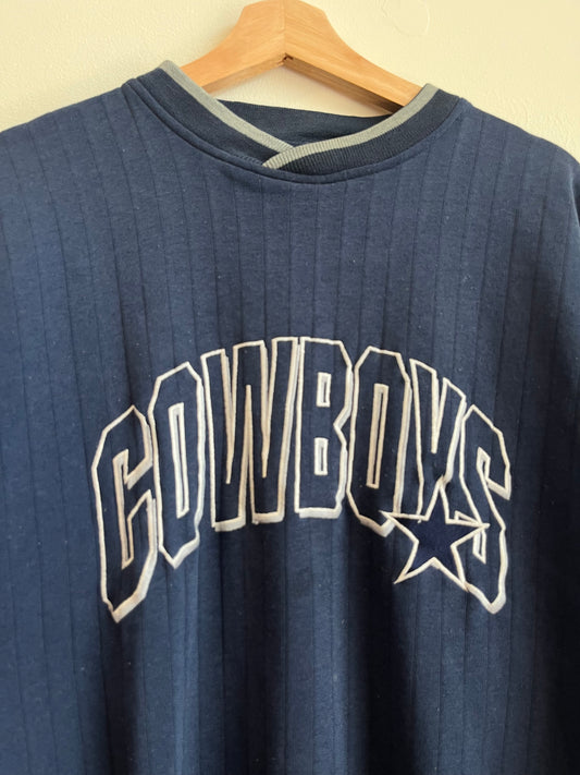 90s Dallas Cowboys Vintage Starter Spell Out Crewneck (L)